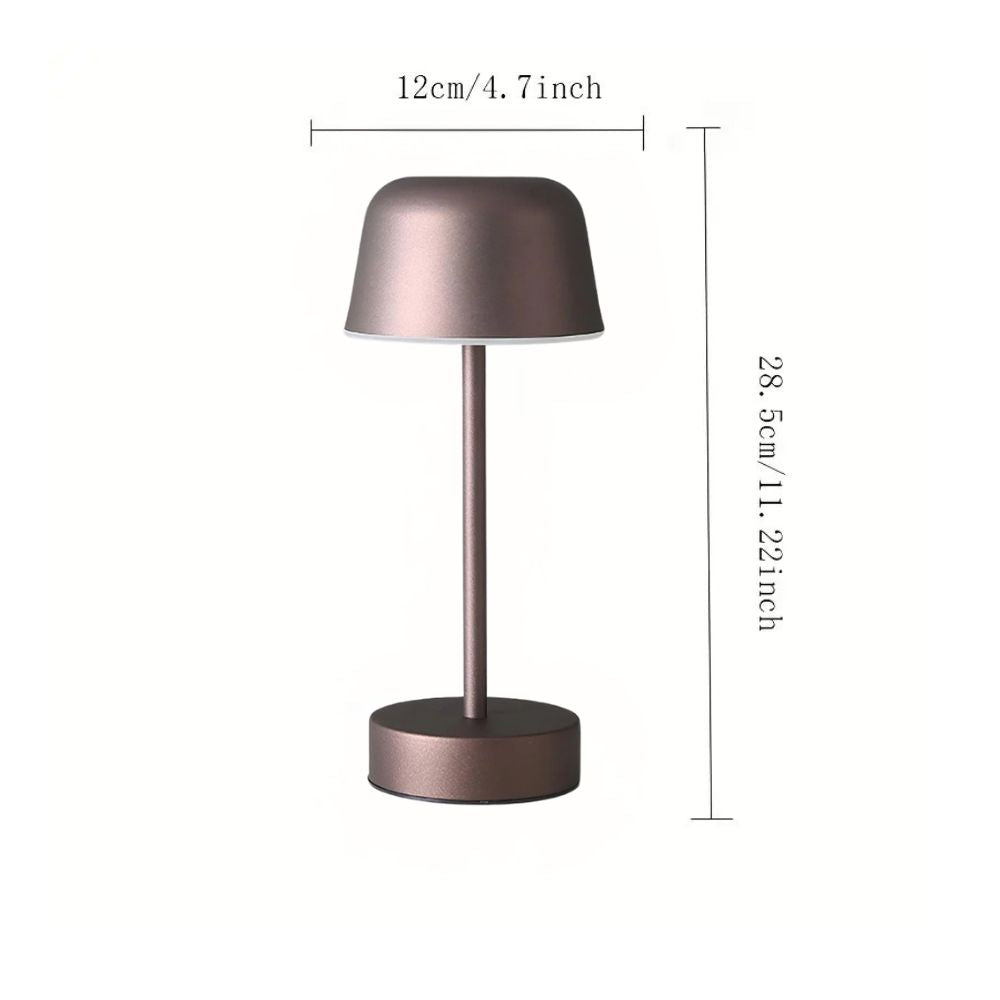 L-Shaped Rechargeable LED Mushroom Lamp