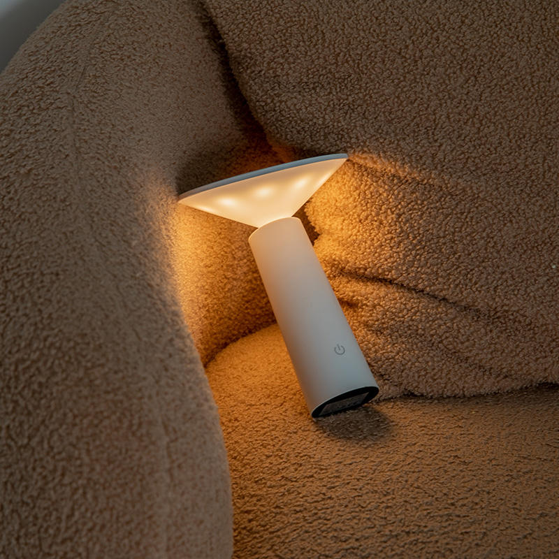 Dimmable Rechargeable LED Table Lamp with Customizable Brightness