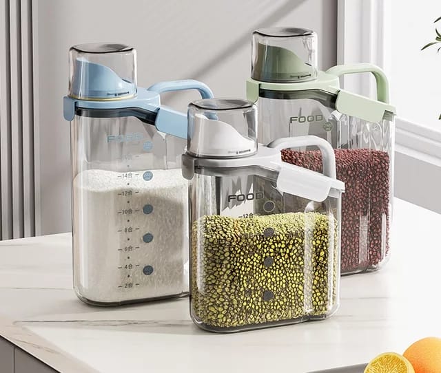 Acrylic Cereal Storage Container 2.5 Liters