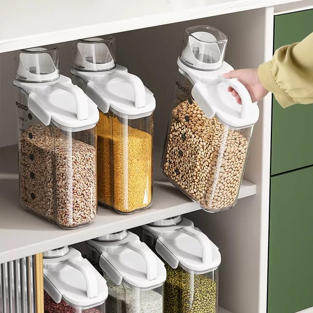 Acrylic Cereal Storage Container 2.5 Liters