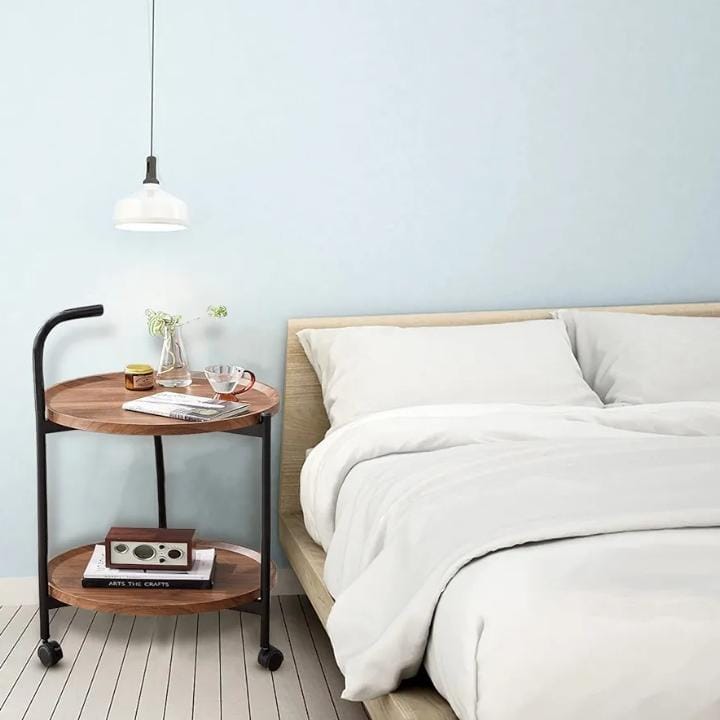 Rolling Utility Serving Cart with Wheels