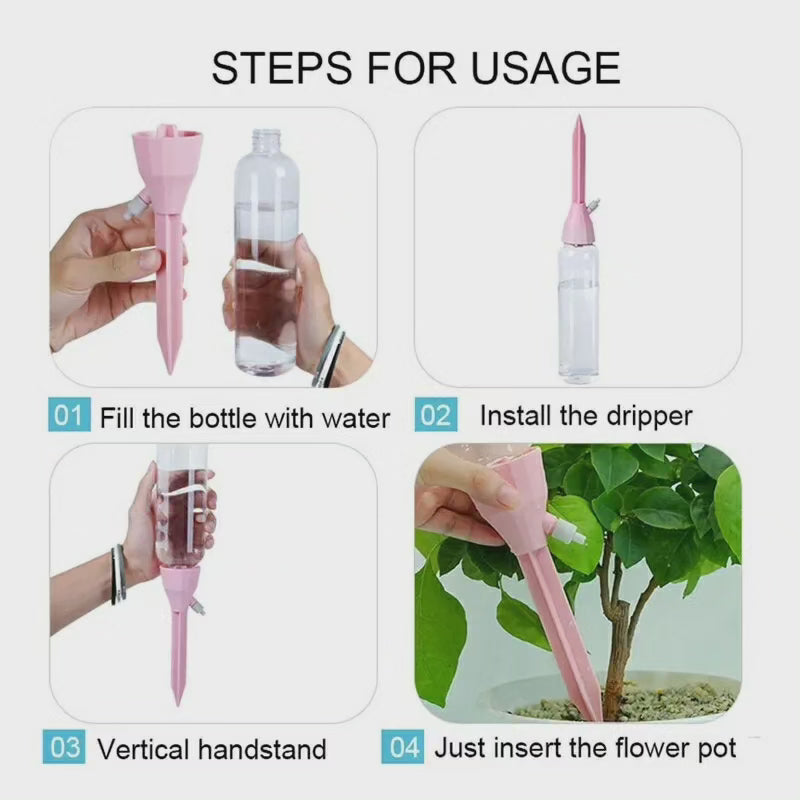 Adjustable Drip Irrigation Kit for Indoor and Outdoor Plants