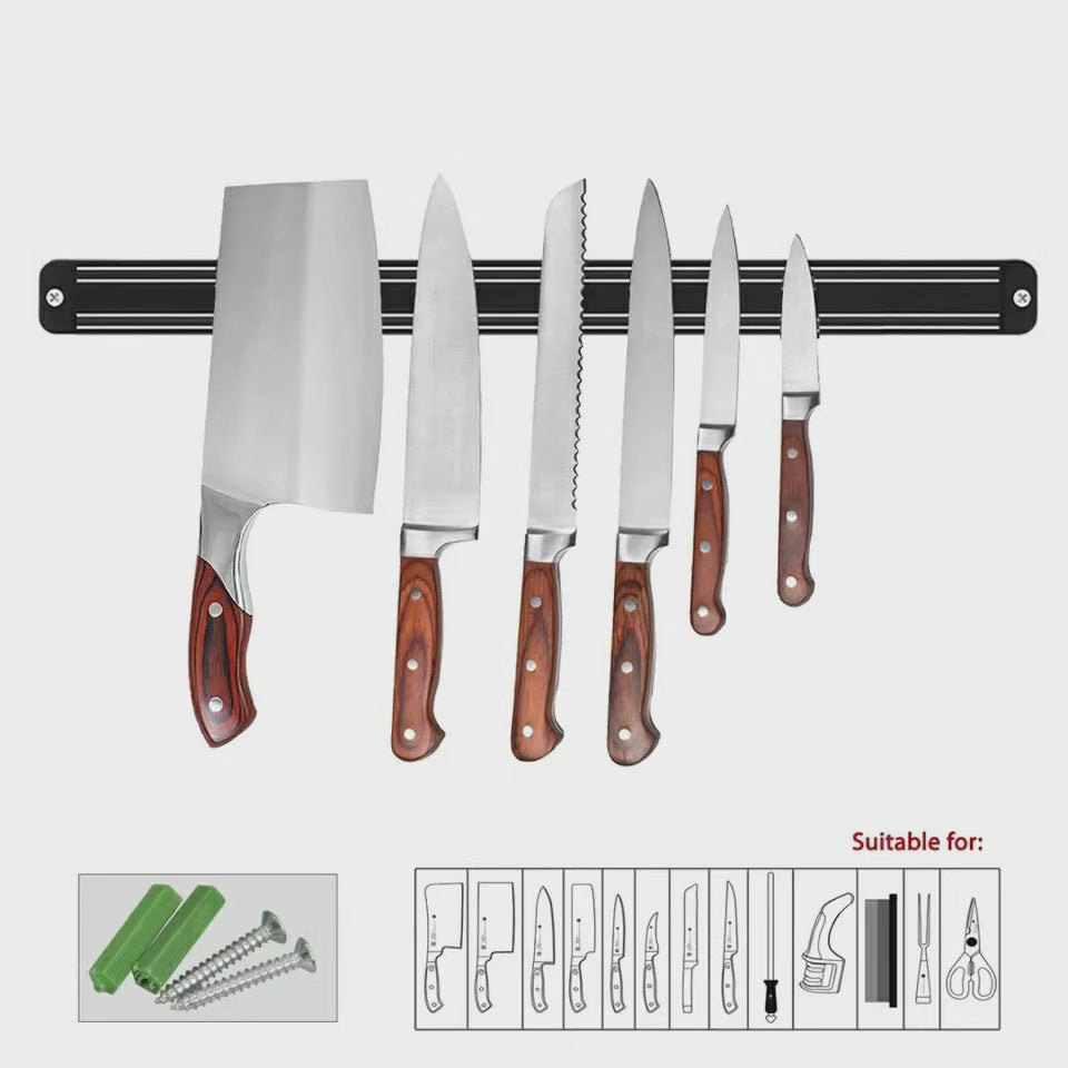 50-Inch Magnetic Knife Holder for Kitchen Storage