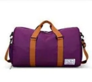 Lightweight Waterproof Fitness Travel Duffel Bag with Shoe Compartment