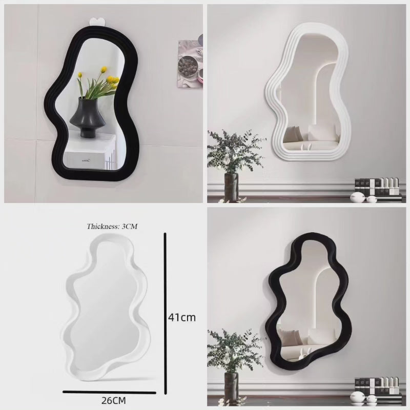 Elegant Elongated Decorative Mirror