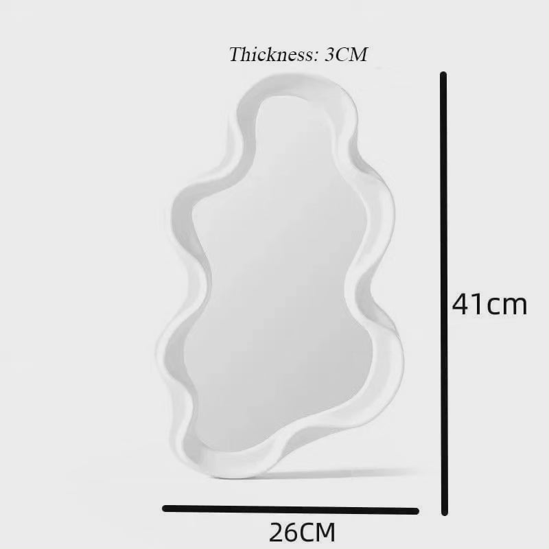 Elegant Elongated Decorative Mirror
