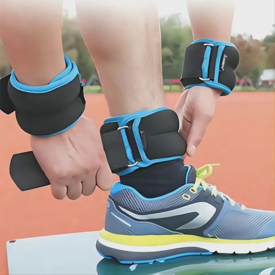 Adjustable Ankle Weights for Strength Training