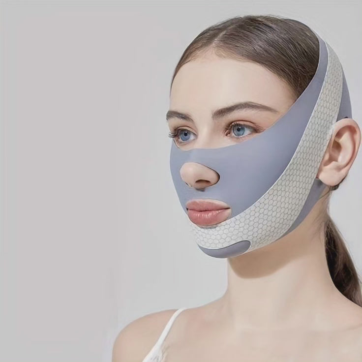 Facial Contouring Lifting Mask with Customizable Fit