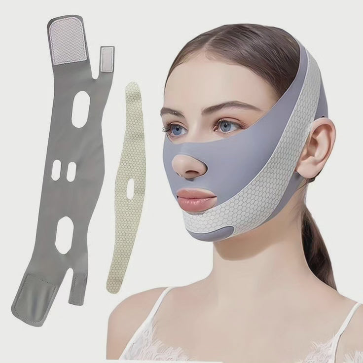 Facial Contouring Lifting Mask with Customizable Fit