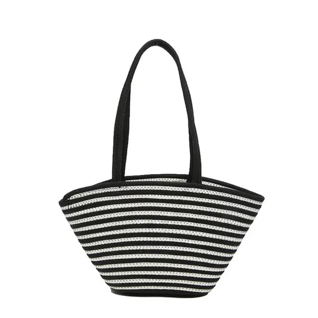 Spacious Straw Woven Tote Bag