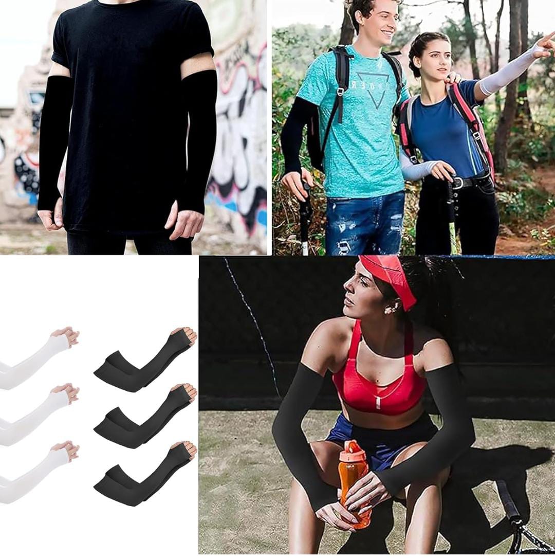 UV Protection Arm Sleeves for Men and Women - Sun Protection for Outdoor Sports