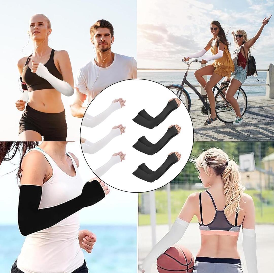 UV Protection Arm Sleeves for Men and Women - Sun Protection for Outdoor Sports