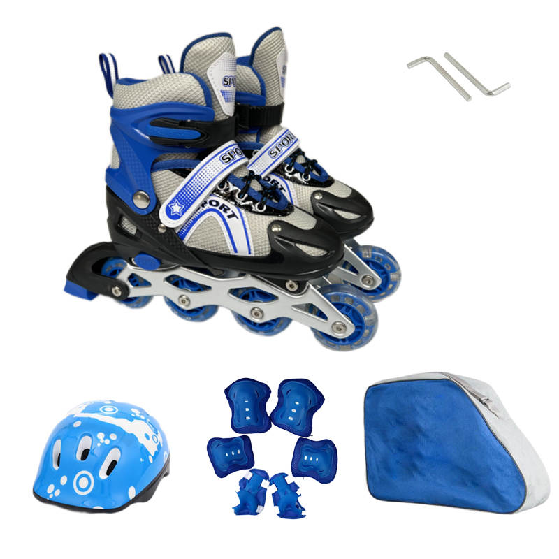 Skate Shoes and Protective Gear Set for Kids