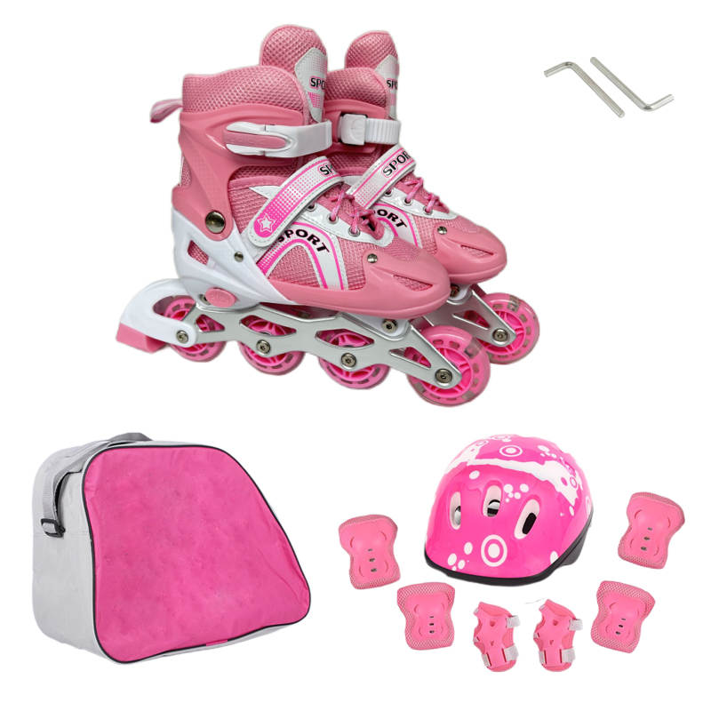 Skate Shoes and Protective Gear Set for Kids
