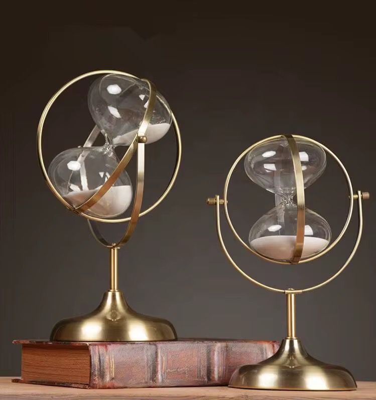 Large Spinning Hourglass Timer - 30 Minute Classic