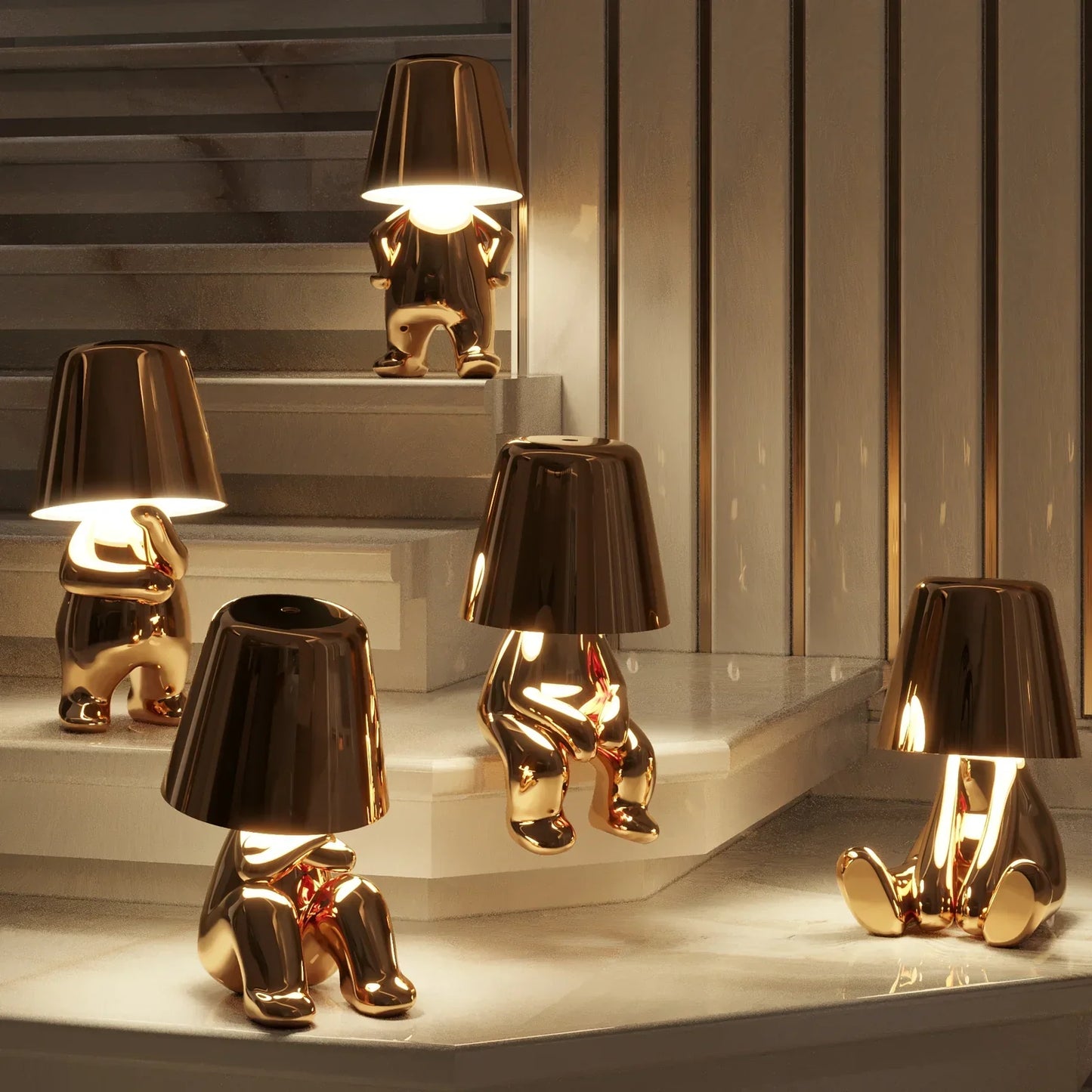 Cordless USB Rechargeable Touch Control Table Lamp