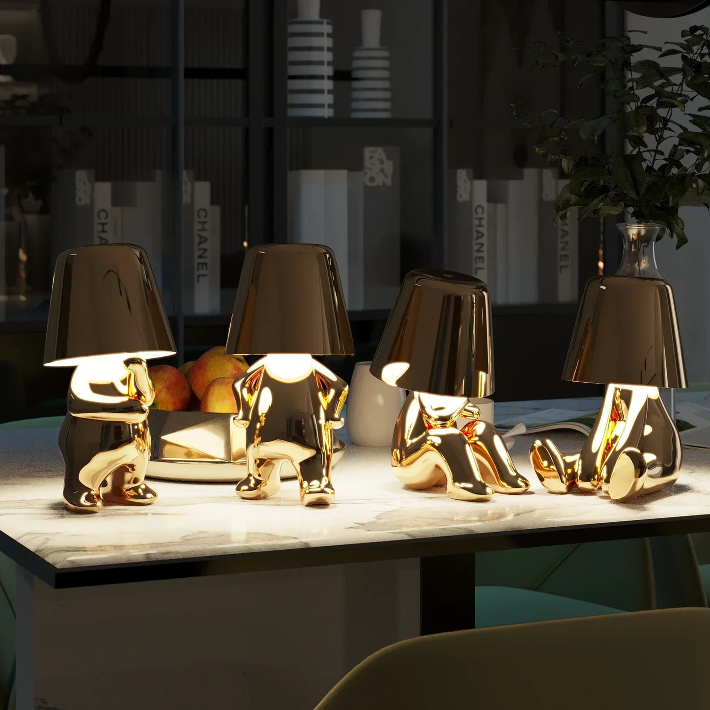 Cordless USB Rechargeable Touch Control Table Lamp