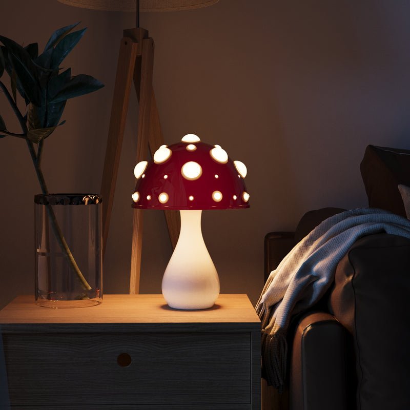 Modern Decorative Table Lamp with Warm White LED Light