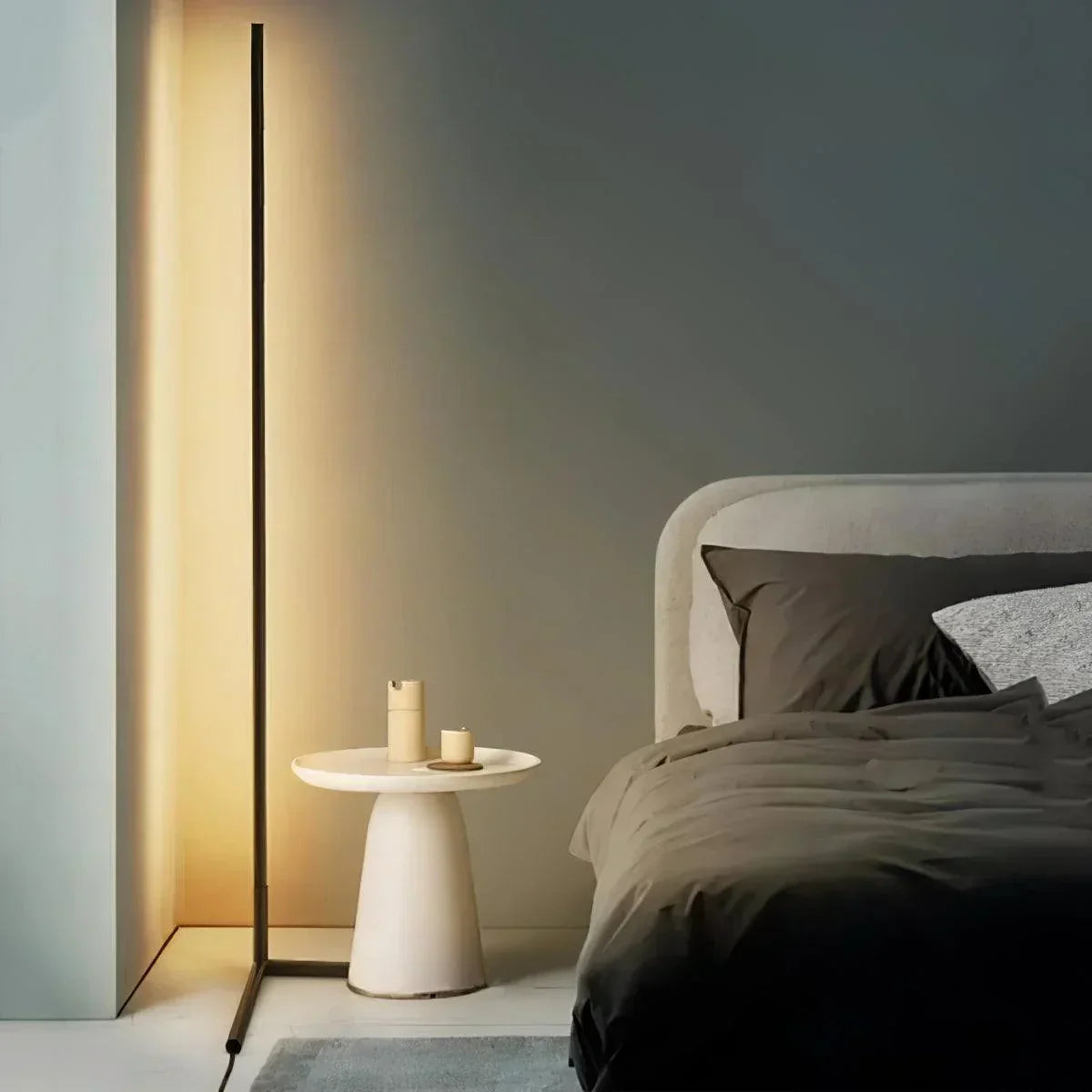 Minimalist Adjustable LED Floor Lamp with Remote Control