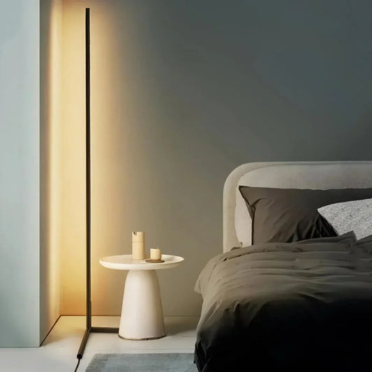 Minimalist Adjustable LED Floor Lamp with Remote Control