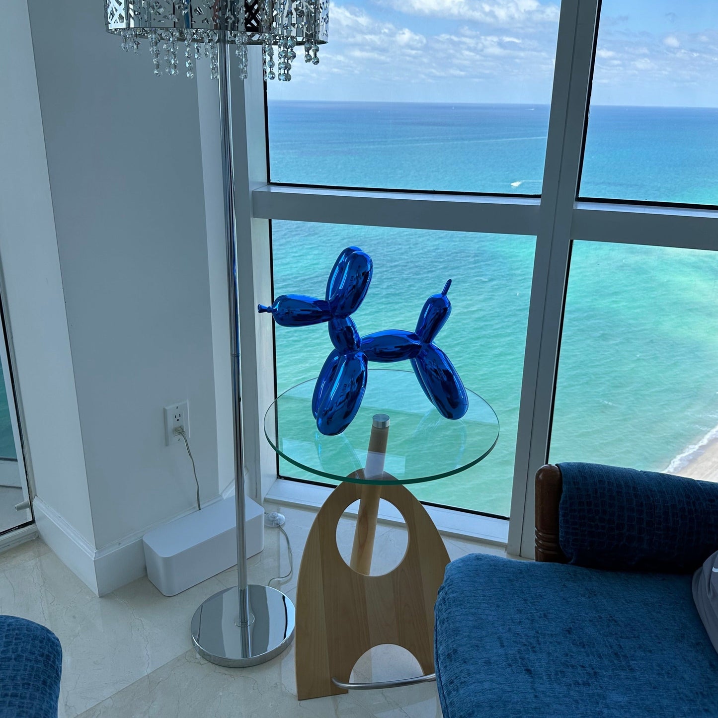 Resin Balloon Dog Sculpture Art Piece