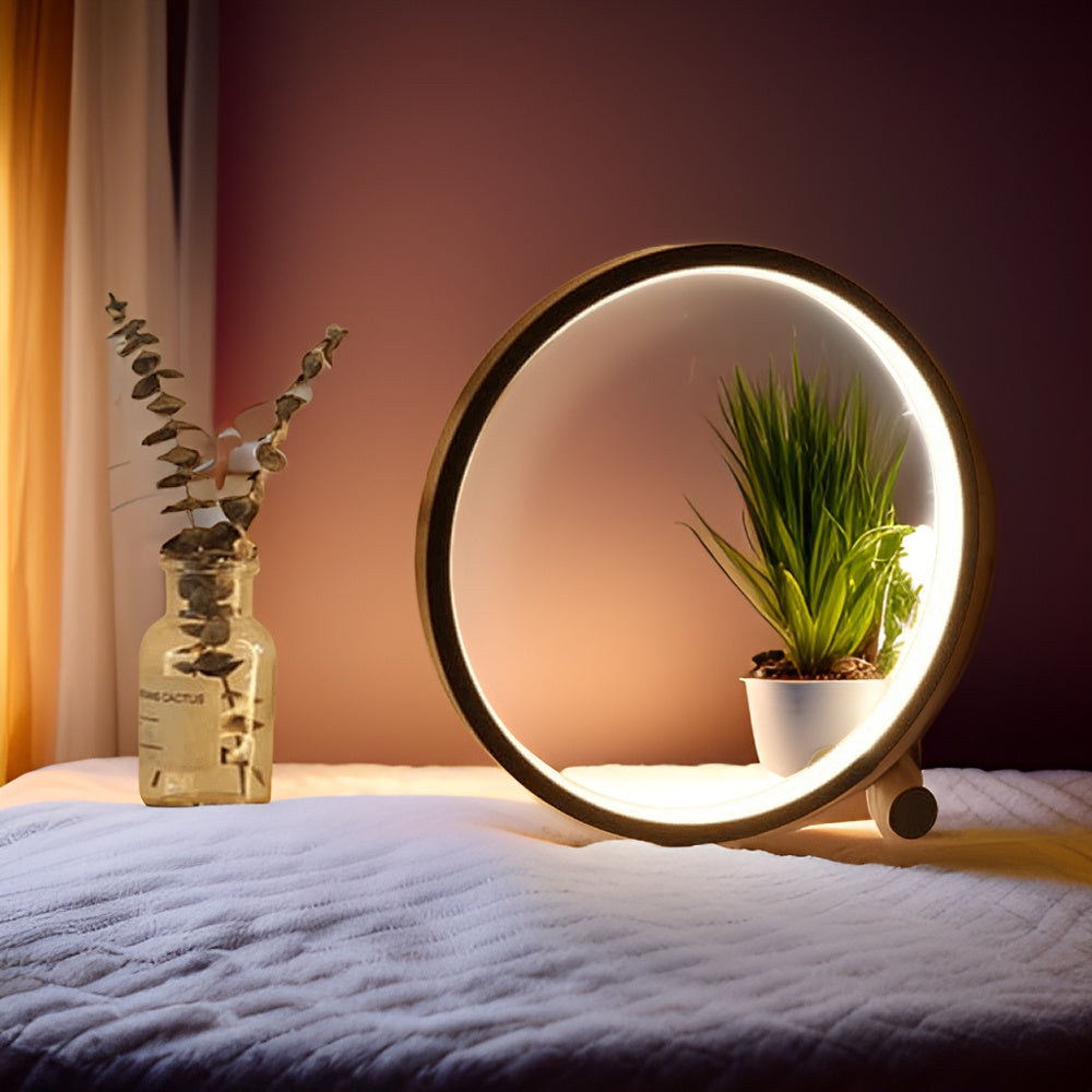 Dimmable LED Round Touch Table Lamp