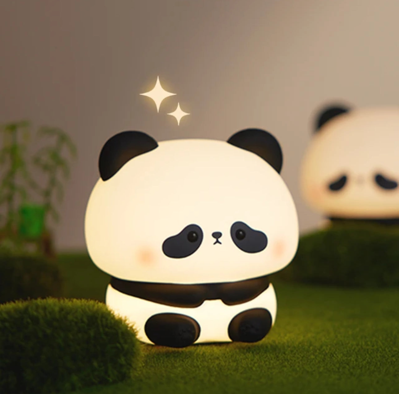 Colorful LED Panda Night Light for Kids