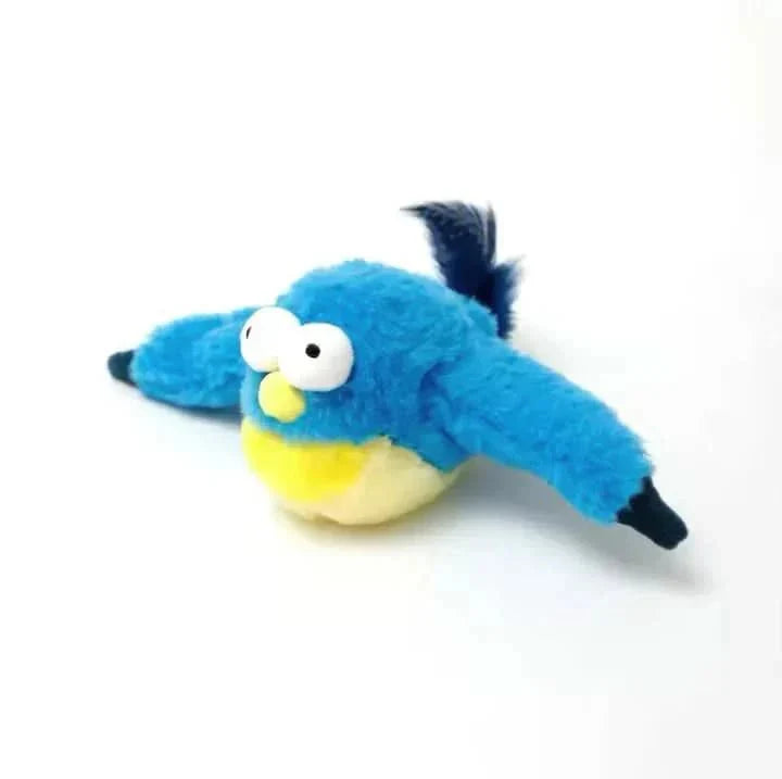 Interactive Rechargeable Plush Cat Toy with Realistic Movement