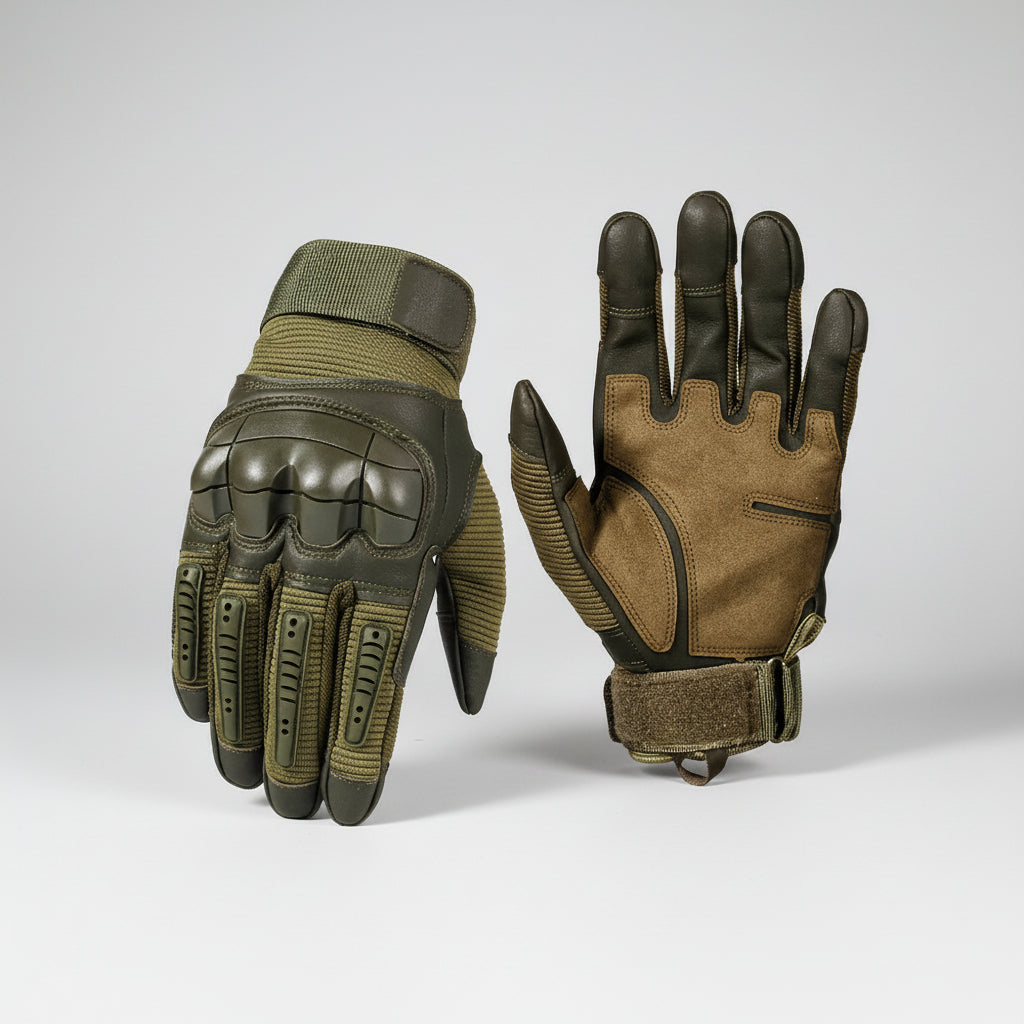 Indestructible Tactical Work Gloves with Knuckle Protection