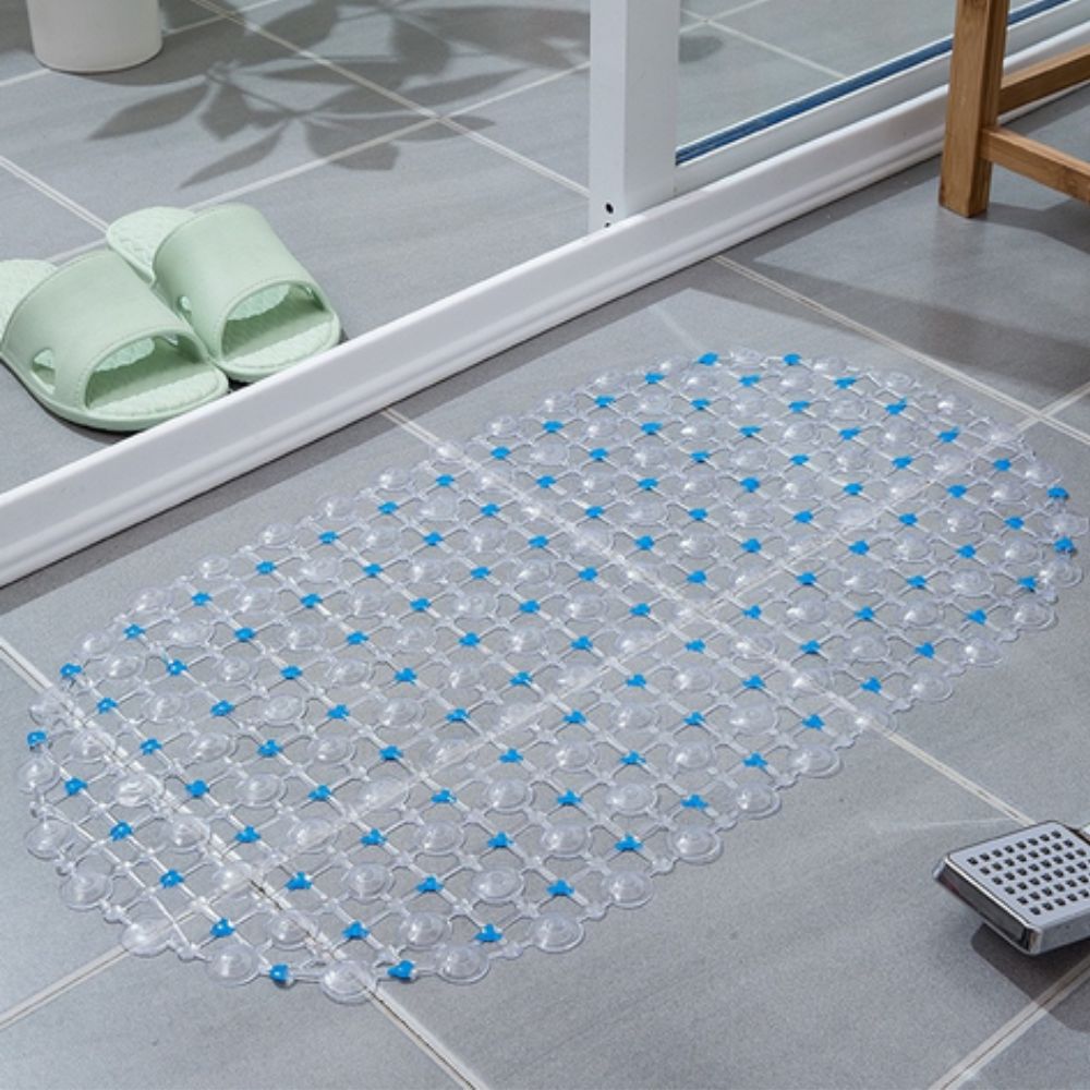 Non-Slip PVC Shower Mat with Suction Cups