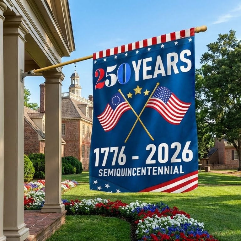 American Flag 250th Anniversary Semiquincentennial Flag