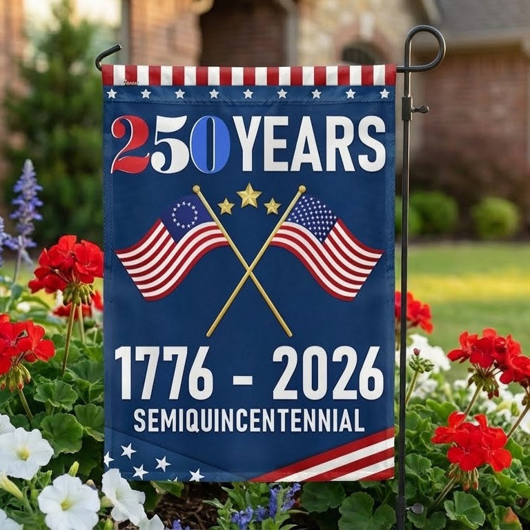 American Flag 250th Anniversary Semiquincentennial Flag