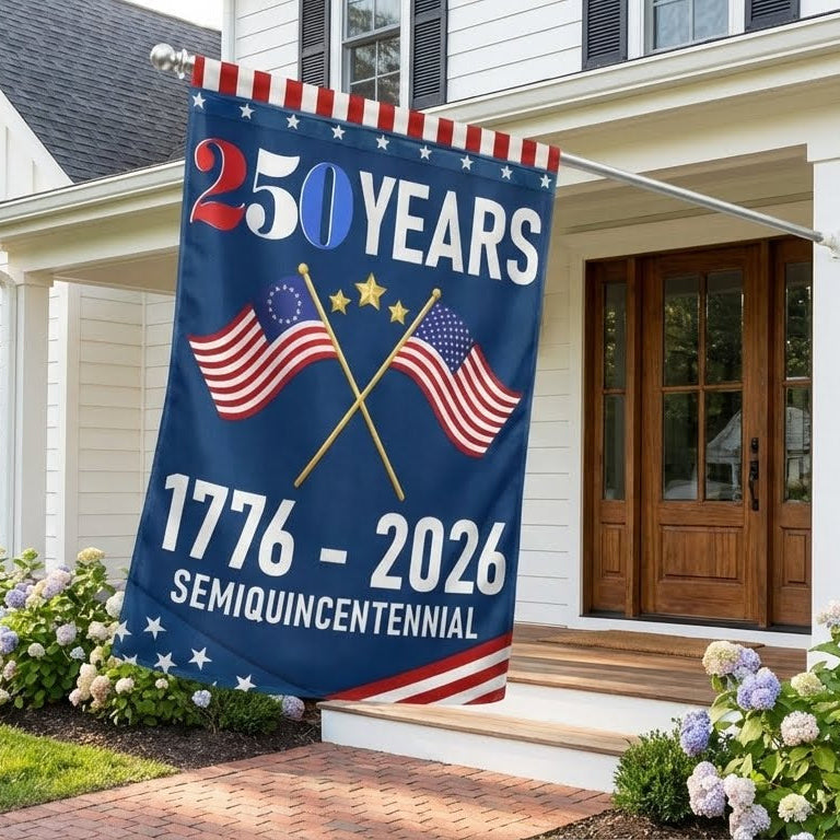 American Flag 250th Anniversary Semiquincentennial Flag
