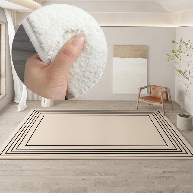 Irregular Round Textured Area Rug