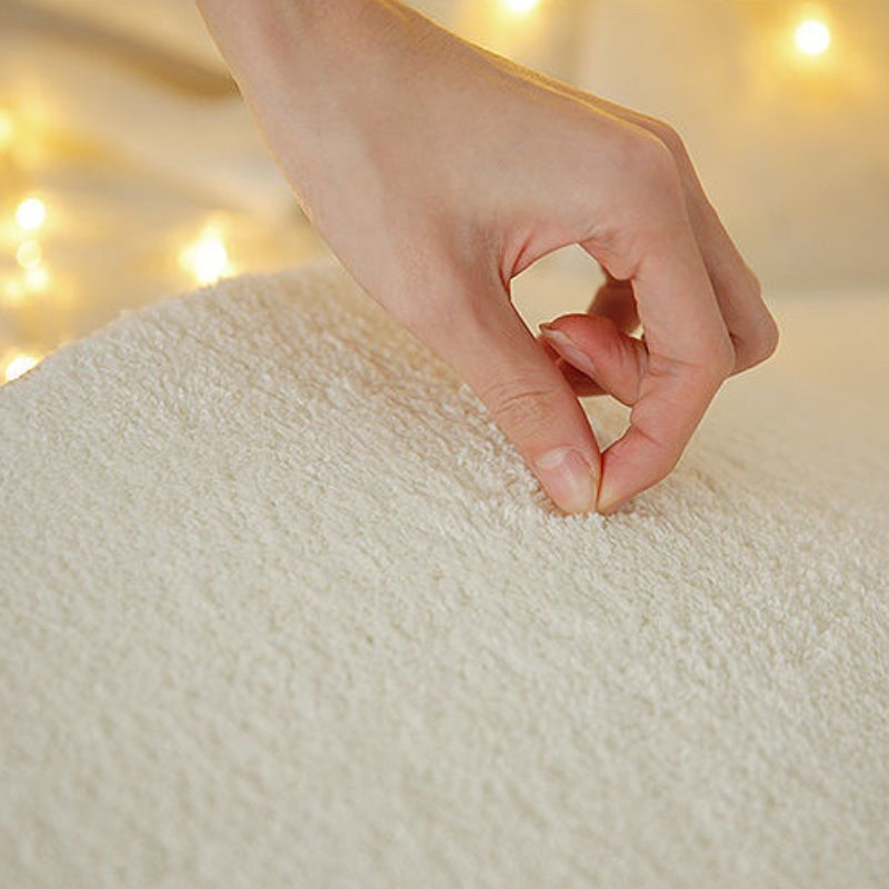 Irregular Round Textured Area Rug