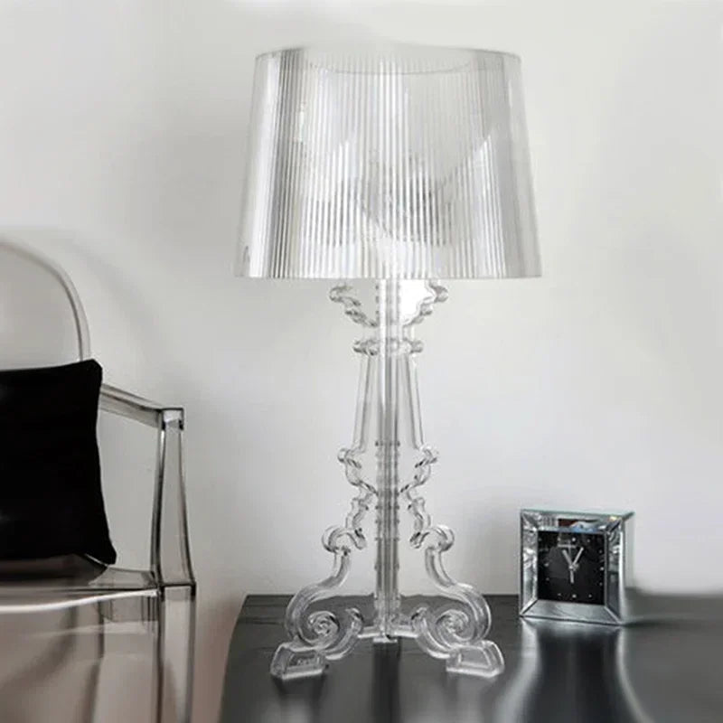 Baroque Table Lamp with Elegant Shade