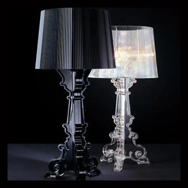 Contemporary Acrylic Bourgie Table Lamp