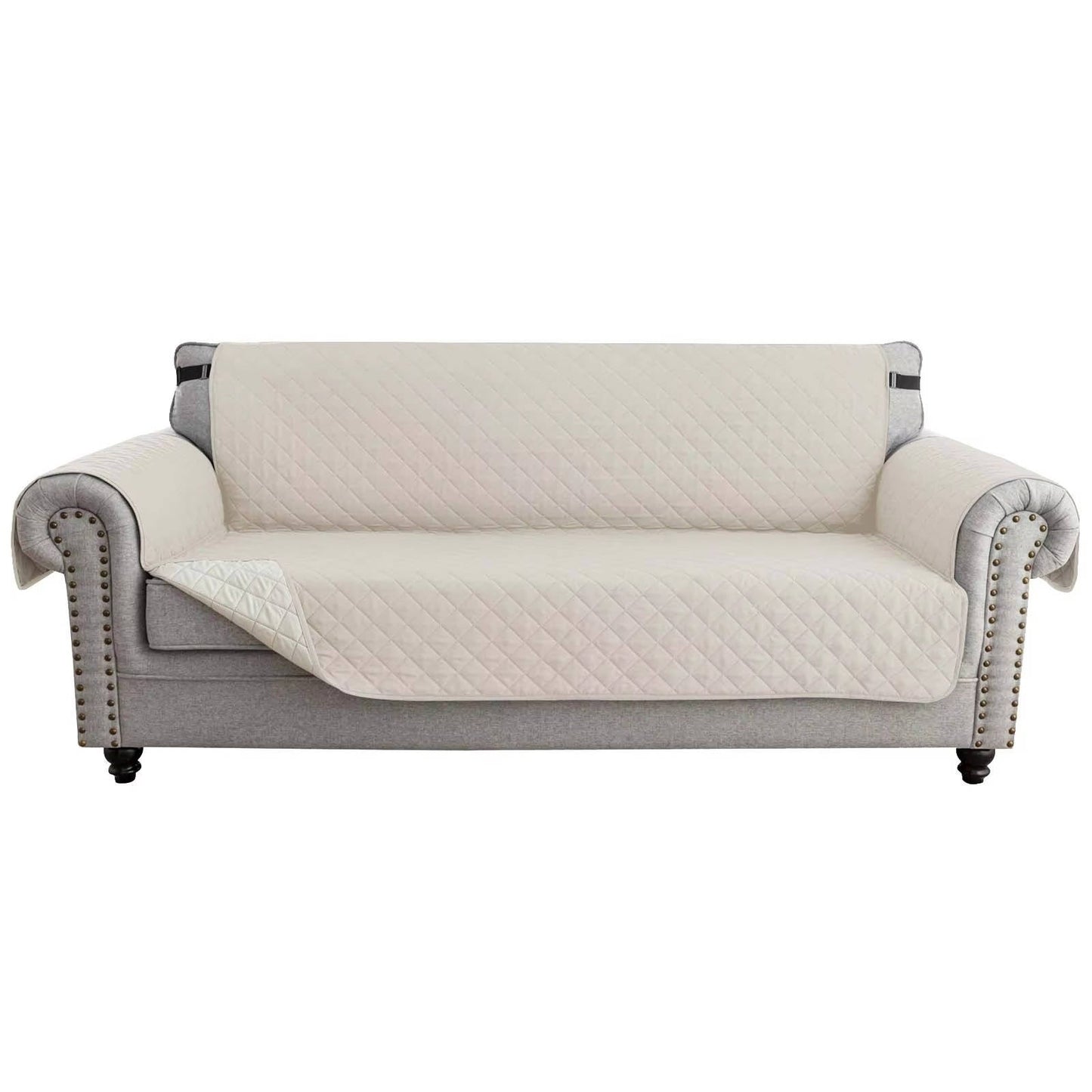 Reversible Water Resistant Sofa Cover for 3 Cushion Couch