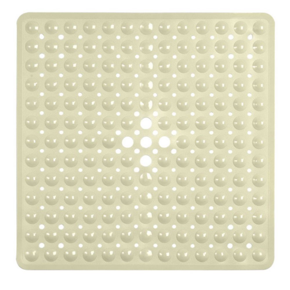 Non-Slip Square Shower Mat with Suction Cups