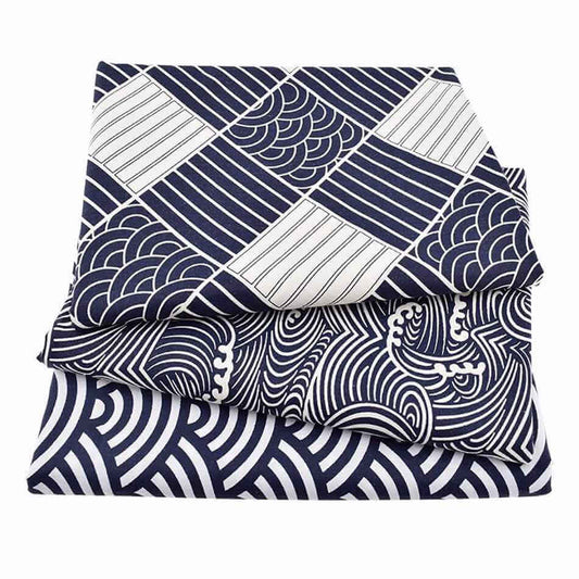Japanese Linen Tablecloth in Elegant Rectangular Design