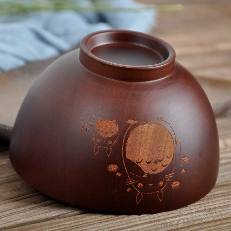 Japanese Ceramic Ramen Bowl with Utensil Set