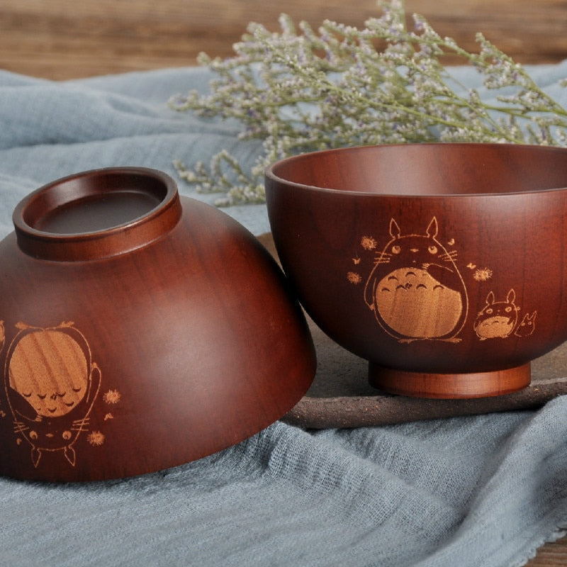 Japanese Ceramic Ramen Bowl with Utensil Set