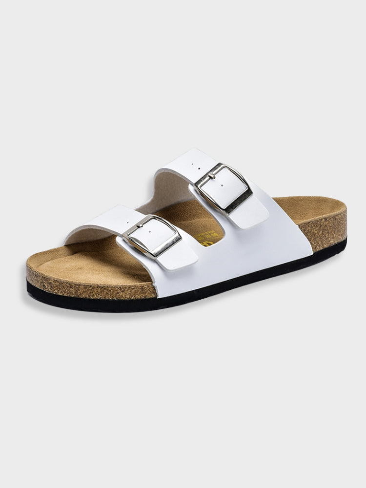 Elegant Men's Double Strap Slippers for Comfort and Style