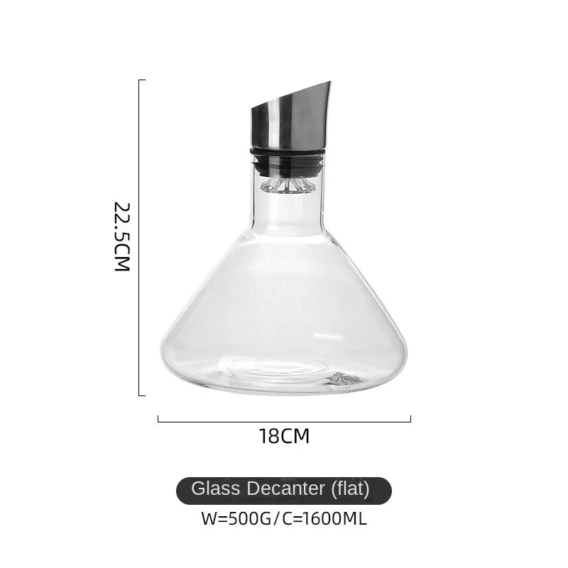 Premium Crystal Mountain Wine Decanter 1500ml