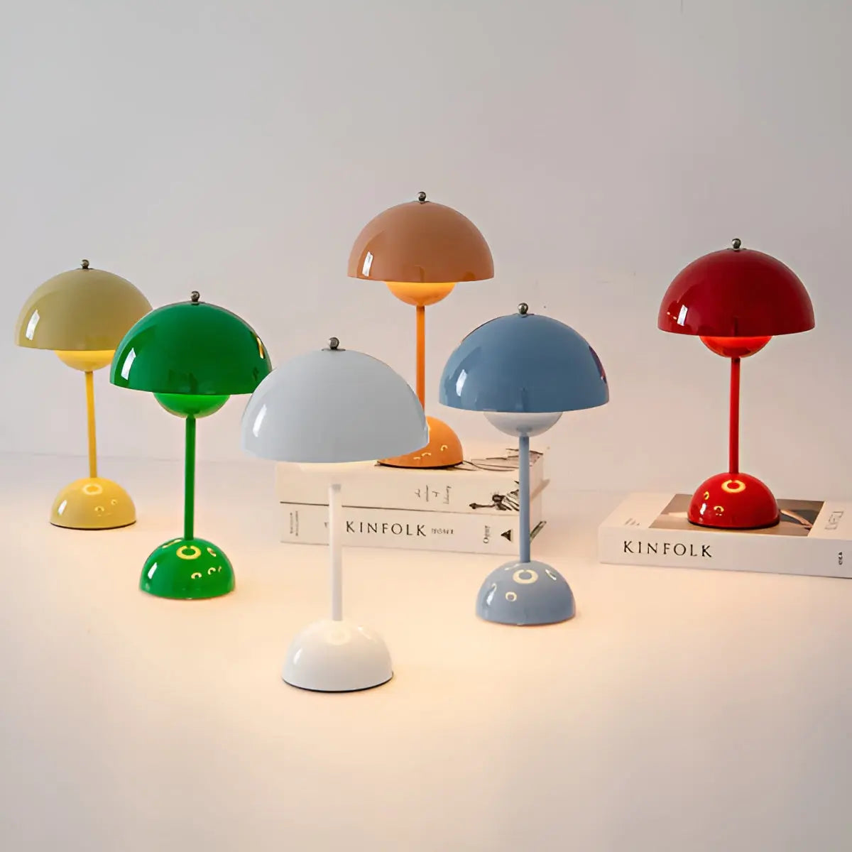 Scandinavian Stainless Steel Table Lamp with Adjustable Light