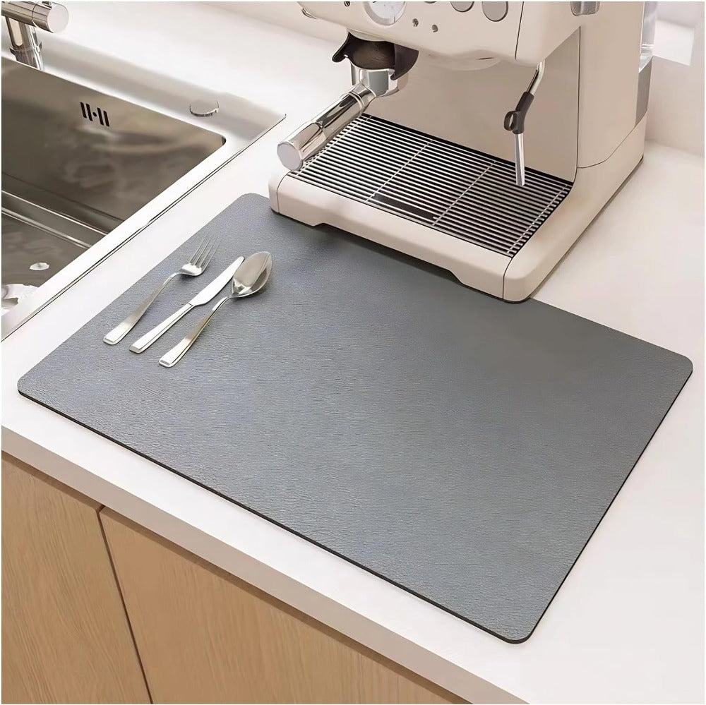 Quick-Dry Diatomaceous Kitchen Drying Mat