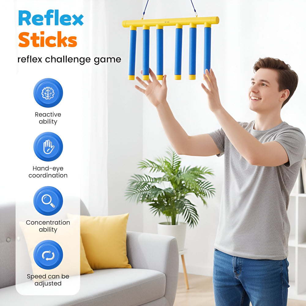 Kids Reflex Reaction Trainer Game with Adjustable Speed
