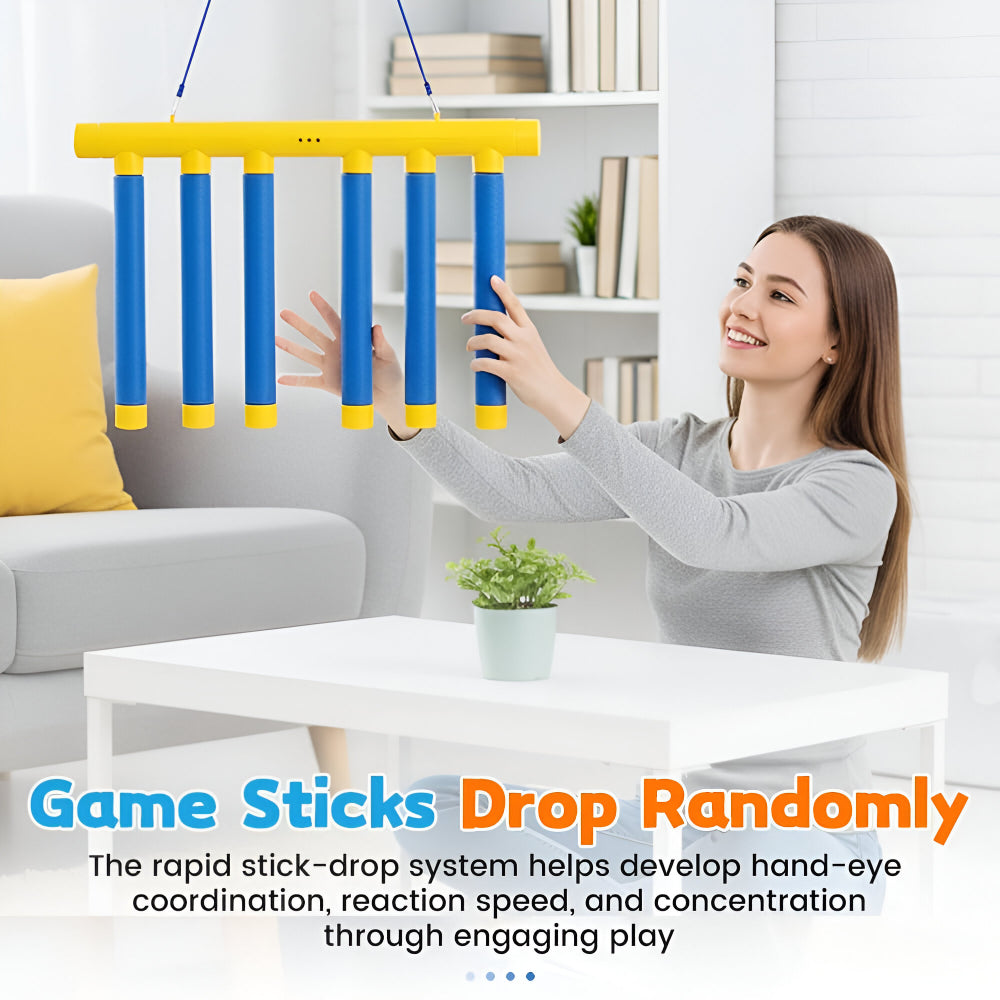 Kids Reflex Reaction Trainer Game with Adjustable Speed
