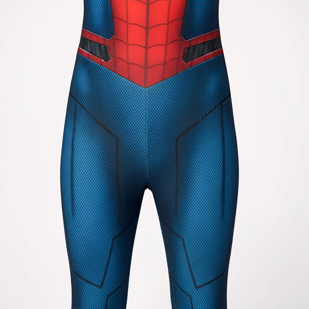 Kids Superhero Stretch Cosplay Costume with Mask