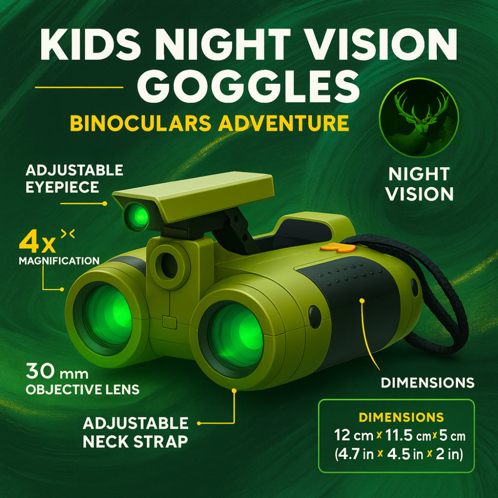 Kids Night Vision Binoculars for Outdoor Exploration